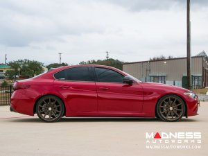Alfa Romeo Giulia Roof Spoiler - Carbon Fiber - Feroce Carbon - Full Size Alfa Romeo Giulia Roof Spoiler - Carbon Fiber - Feroce Carbon - Full Size